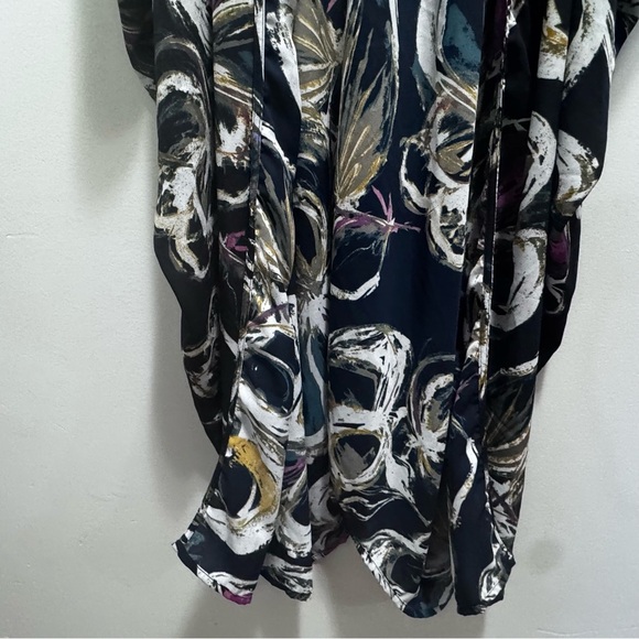Melissa McCarthy Seven7 Floral Duster Kimono Size 3x NWT Brand New - Picture 6 of 12